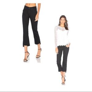 MOTHER The Insider Crop Step Fray Jeans
